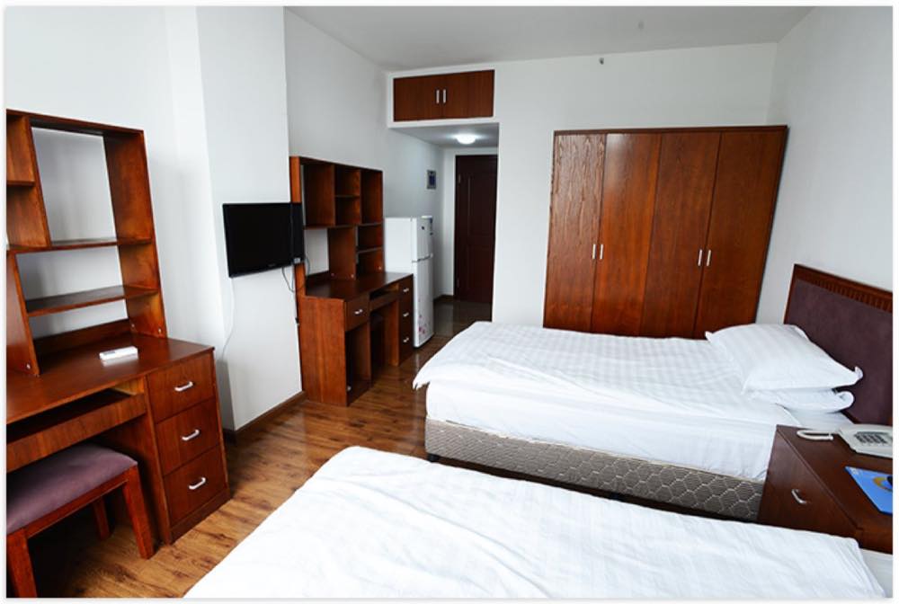 Double room in a Southwest University dormitory